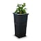 Mayne Cape Cod Tall Planter - Black 4843-B - alternate 4